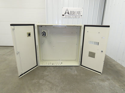 Electrical Enclosure 1200x1200x340mm Dual Door 125 Amp Disconnect 47x47x13"