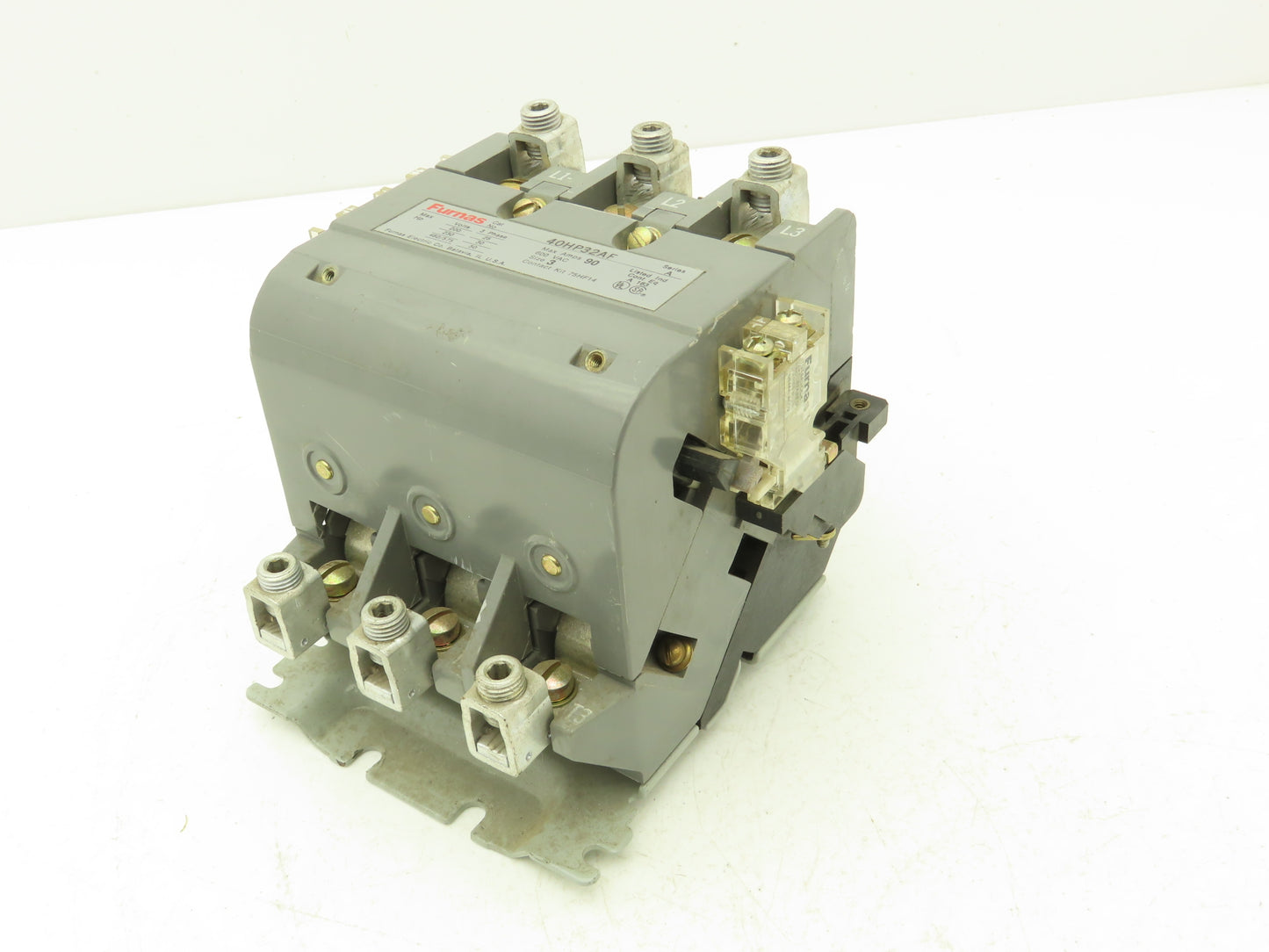 Furnas 40HP32AF Contactor Motor Starter 3Ph 600v 50Hp Ser A Coil 120v Size 3 90A