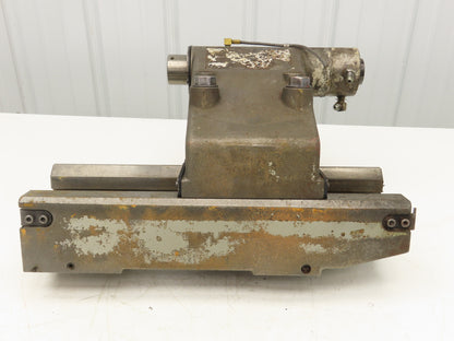 Yamazaki Mazak QT-8 Quick Turn 8 CNC Lathe Tailstock With Bed Rails