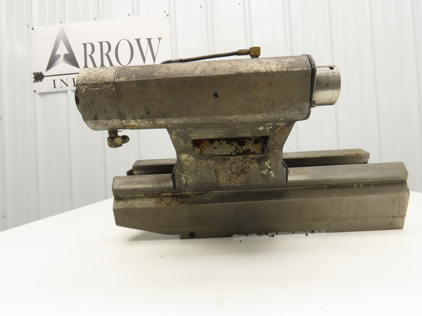 Yamazaki Mazak QT-8 Quick Turn 8 CNC Lathe Tailstock With Bed Rails