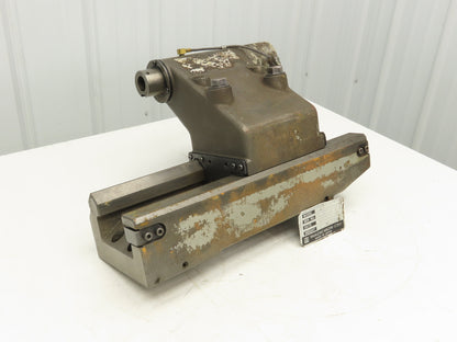 Yamazaki Mazak QT-8 Quick Turn 8 CNC Lathe Tailstock With Bed Rails