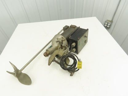 Mix-Mor D-13 Accumix Tank Mixer Clamp-On Agitator Drive 115V Variable Speed