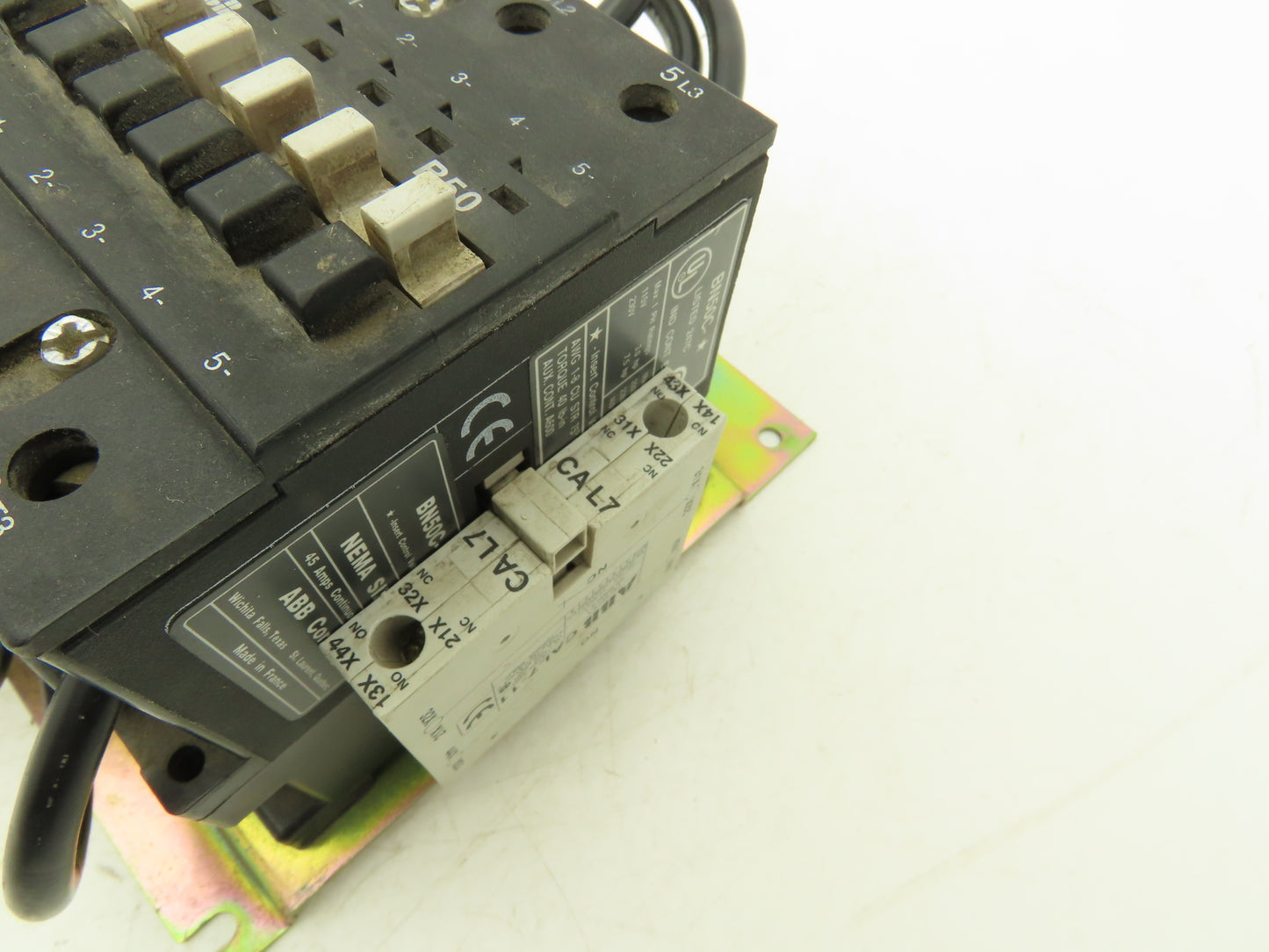 Allen Bradley BN50C Non Reversing Contactors/Reversing 25Hp W Thermal Overload