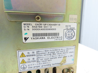 Yaskawa CACR-UP130AABY18 CNC Servo Drive Amplifier Axis Controller