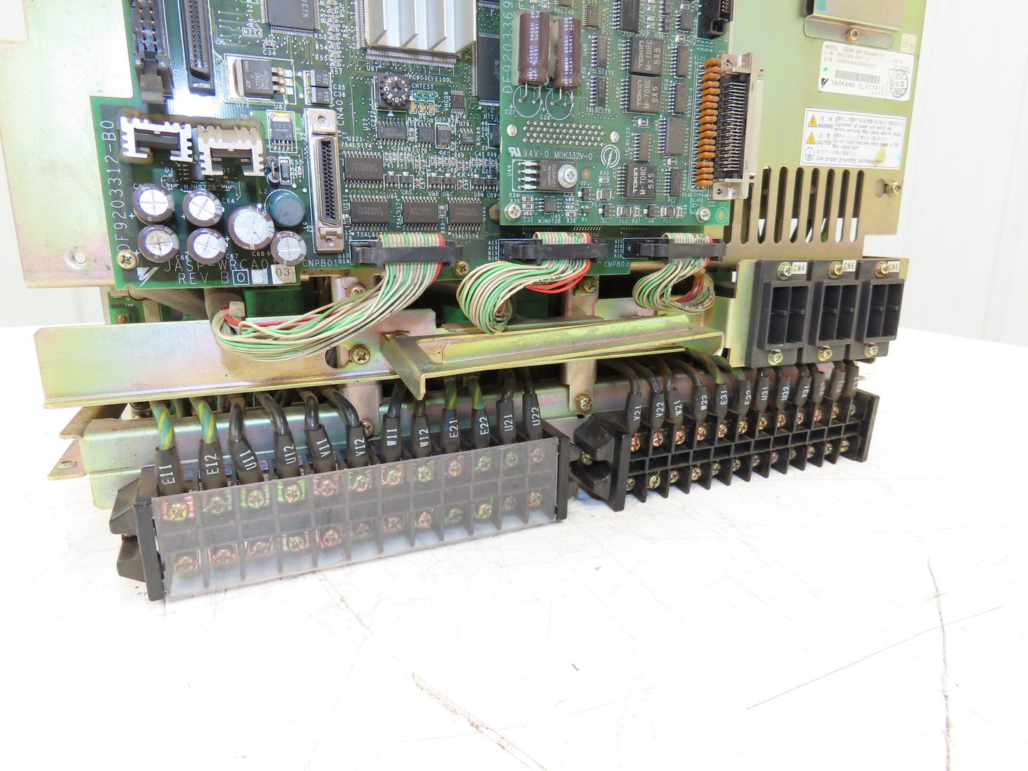 Yaskawa CACR-UP130AABY18 CNC Servo Drive Amplifier Axis Controller