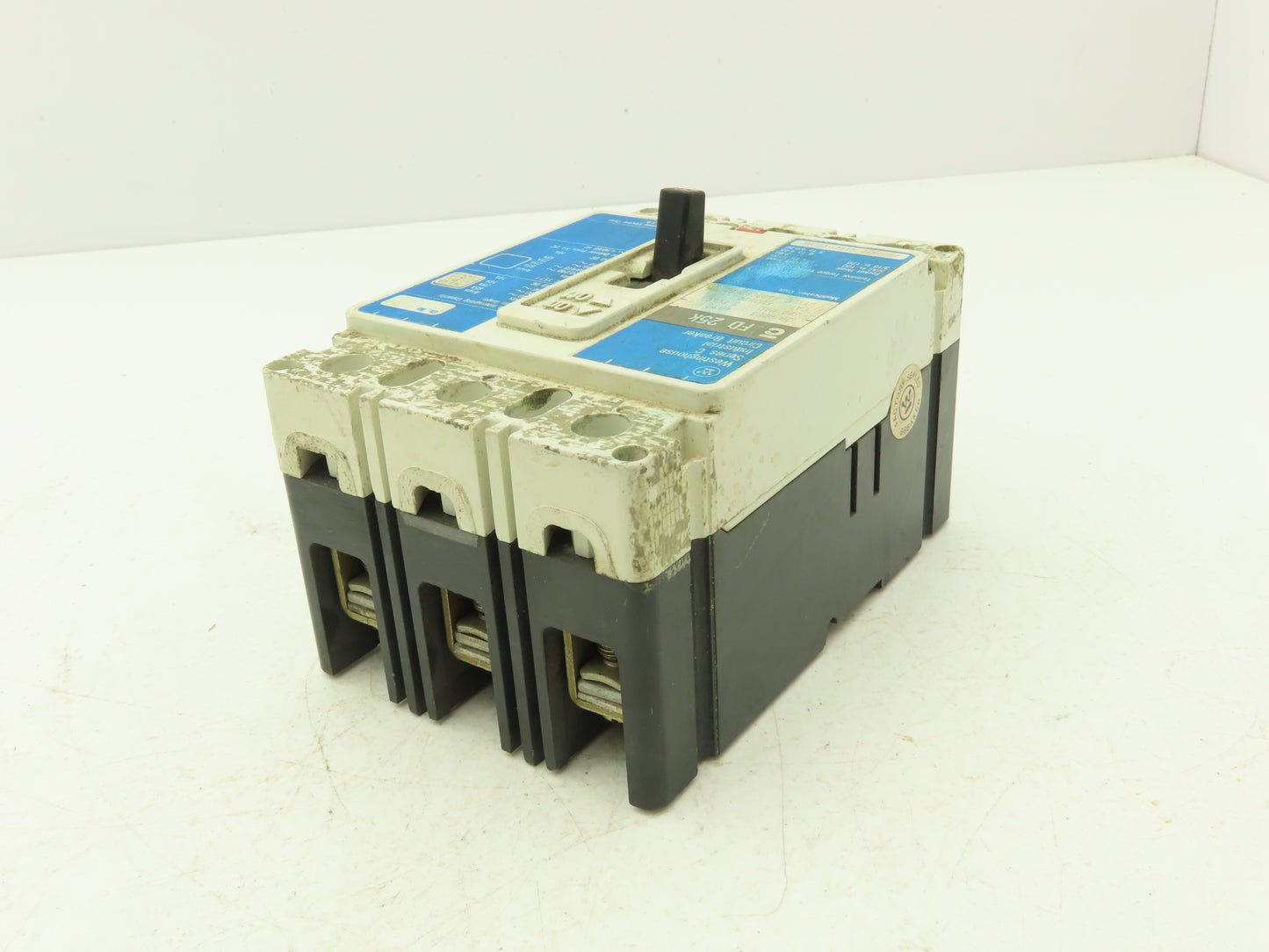 Westinghouse FD3020 Industrial Circuit Breaker 20A 3 Pole 600VAC 25K Ser C