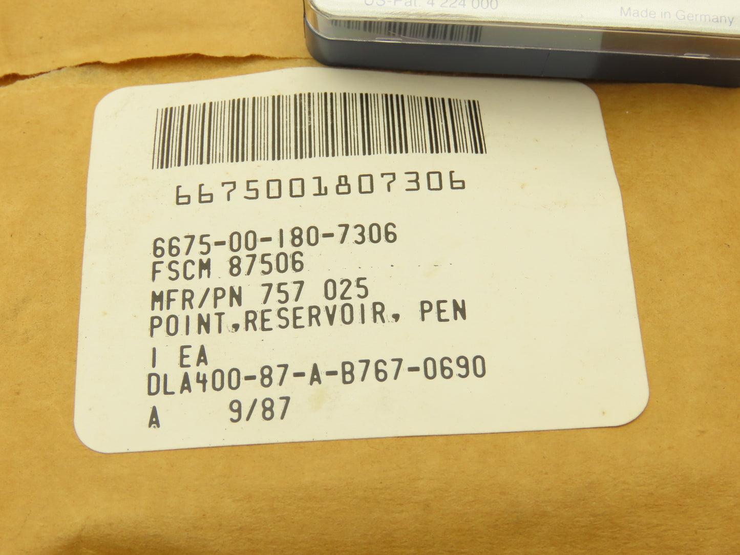 Staedtler Marsmatic 757 Technical Pen Tip .25mm Plot Tungsten Carbide Lot of 5