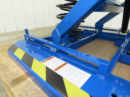 Uline H-8935 Spring-Loaded Pallet Positioner Level Loader 43-5/8" Round Top