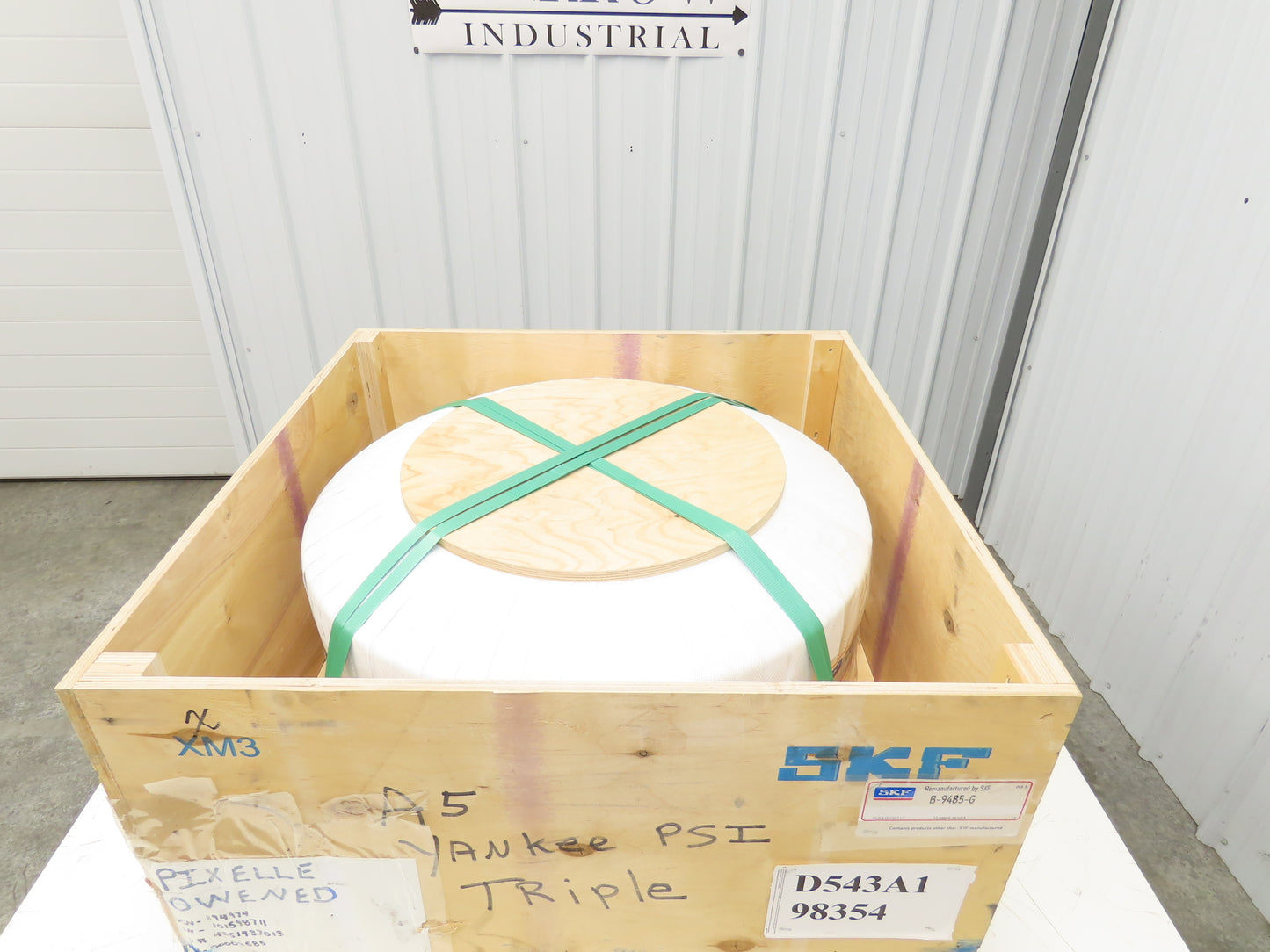 SKF B-9485-G Tripple Ring Bearing 220mm ID x 600mm OD x 200mm Width Reman By SKF