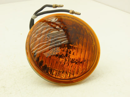 Wagner Lighting 4455A Incandescent Amber Light Lamp Sealed Beam 50W 24V Lot of 3
