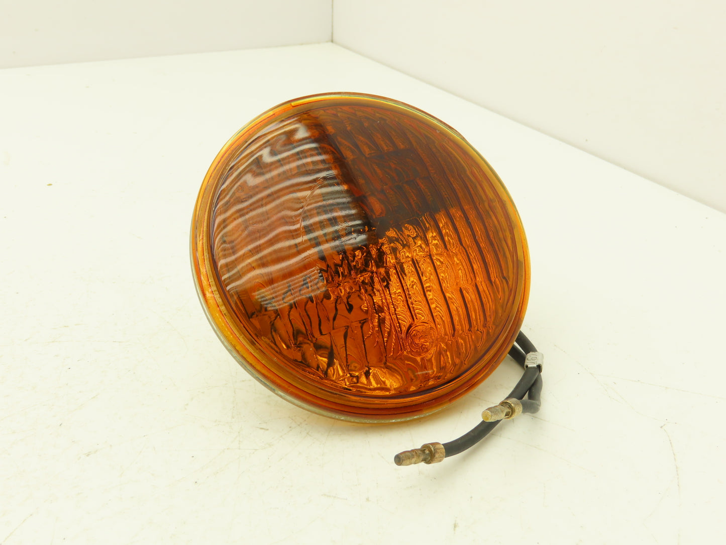 Wagner Lighting 4455A Incandescent Amber Light Lamp Sealed Beam 50W 24V Lot of 3