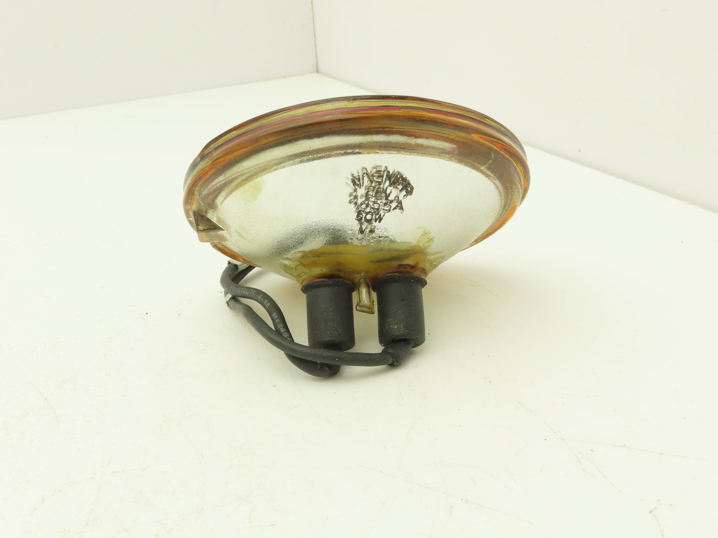 Wagner Lighting 4455A Incandescent Amber Light Lamp Sealed Beam 50W 24V Lot of 3