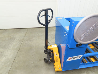 Walkie Battery Transfer Carriage Changer Manual Puller Lift Vestil Pallet Jack