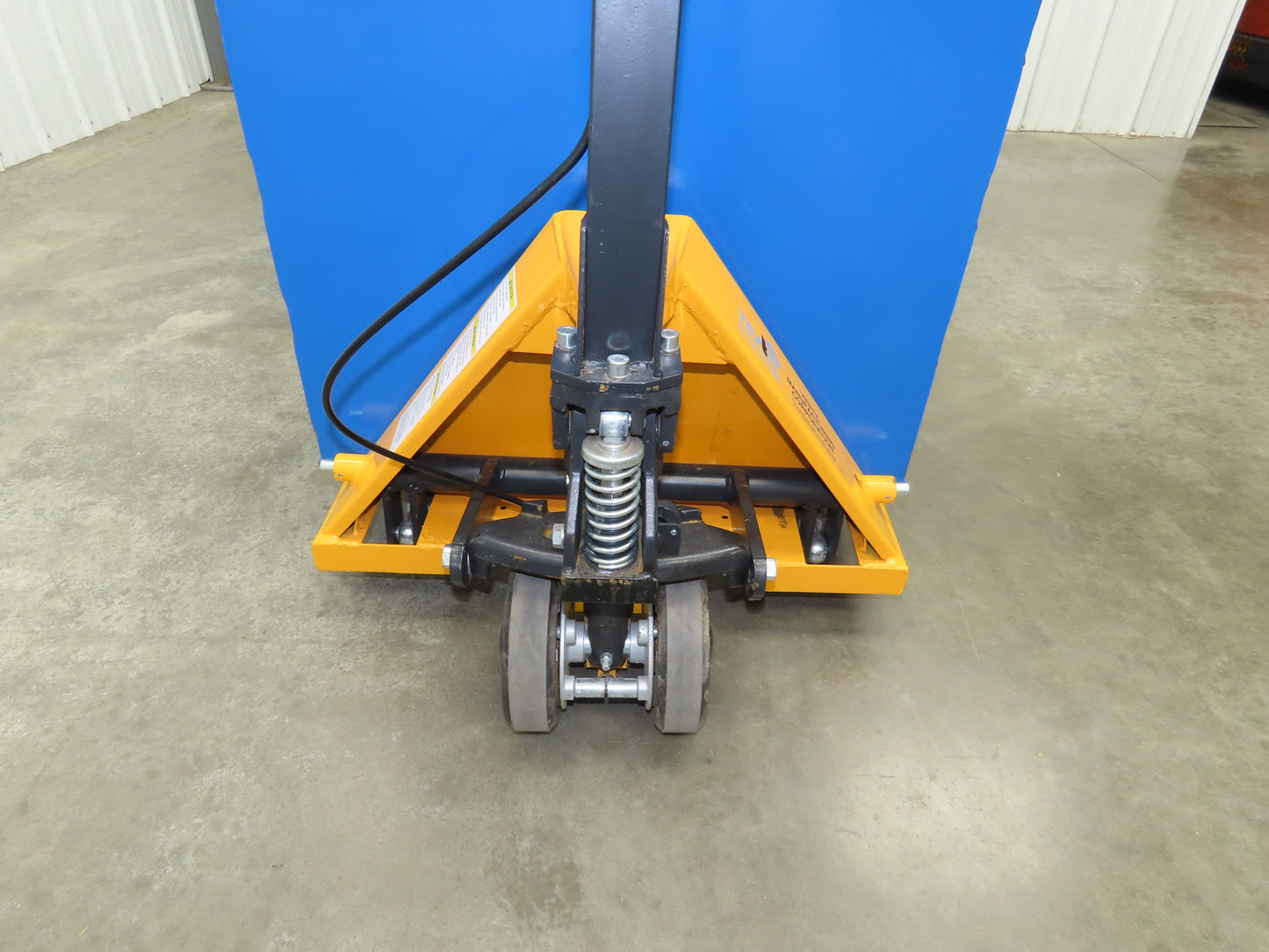 Walkie Battery Transfer Carriage Changer Manual Puller Lift Vestil Pallet Jack