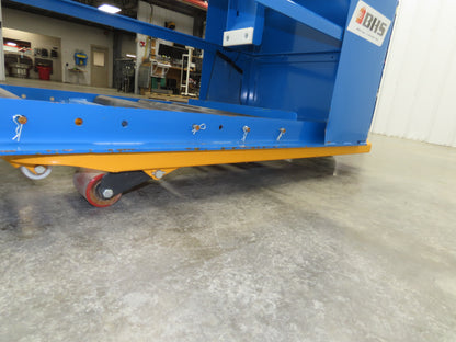 Walkie Battery Transfer Carriage Changer Manual Puller Lift Vestil Pallet Jack