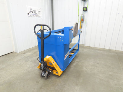 Walkie Battery Transfer Carriage Changer Manual Puller Lift Vestil Pallet Jack