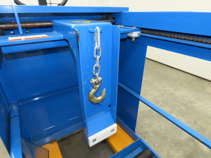 Walkie Battery Transfer Carriage Changer Manual Puller Lift Vestil Pallet Jack