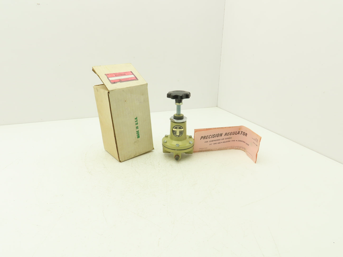 Norgren 11-004-017 Pneumatic Air Pressure Regulator 400PSI Max In 60PSI Out