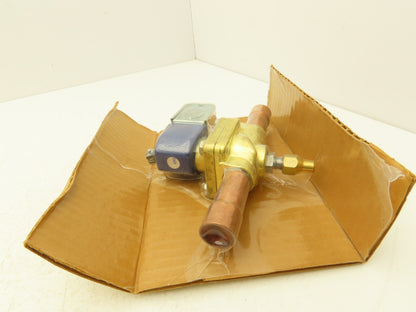 Alco Controls 240RA 12T7-M Refrigerant Solenoid Valve 7/8" ODF Sweat 120VAC