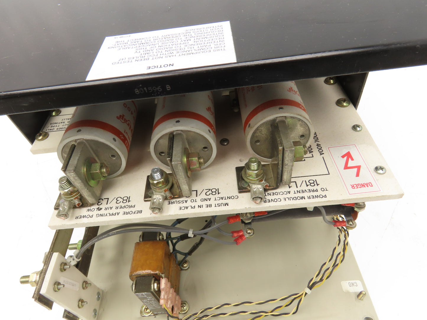 Reliance Electric 803612-RE DC Power Supply Module Drive 230VAC In 240VDC Out