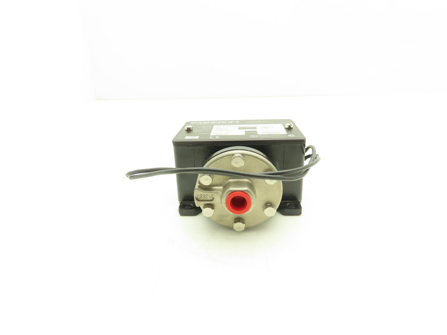 Ashcroft B424B XFMFS Pressure Switch 0-400 PSI 125/250/480VAC Set at 65PSI