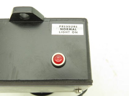 Ashcroft B424B XFMFS Pressure Switch 0-400 PSI 125/250/480VAC Set at 65PSI