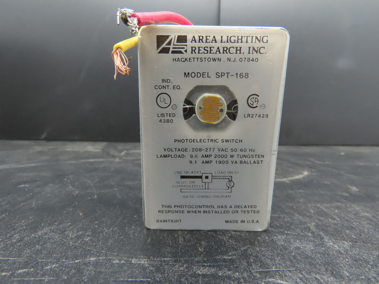 Area Lighting Research SPT-168 Photoelectric Switch 205-277VAC 2000W Lot of 11