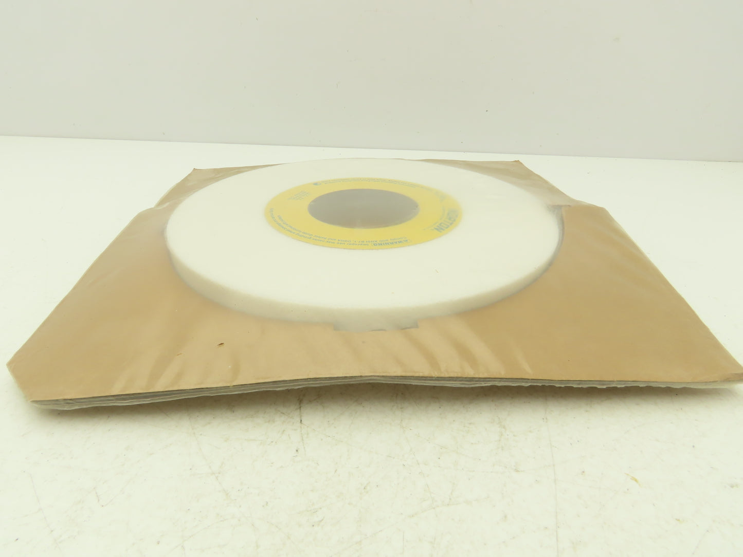 Norton 66253160895 White Grinding Wheel 10"OD x 1"W x 3"ID 2485 RPM 38A46-KVBE