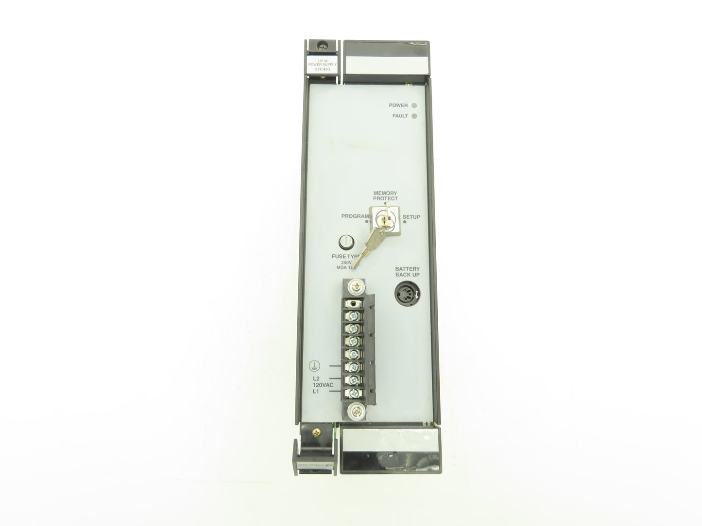 Reliance Electric 57493-A Slot Rack Power Supply 376 Watt Reltec Lorain ES371AMB