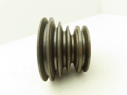 5ER-184 Step Pulley Machined Steel A Groove 5.75"/5"/4.3"/3.6"/4.3" Bushing Bore