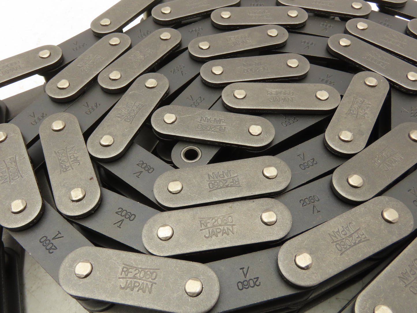 RF2060-2 Double Strand Roller Chain 1-1/2" Double Pitch 2" Wide 10' Length