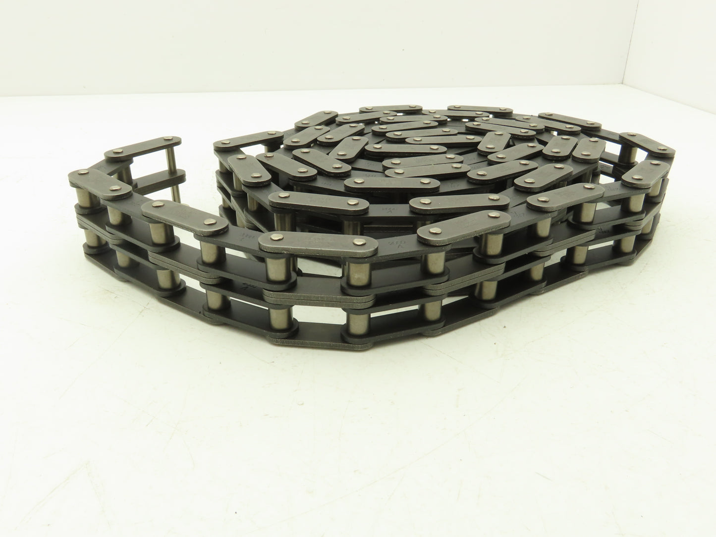 RF2060-2 Double Strand Roller Chain 1-1/2" Double Pitch 2" Wide 10' Length