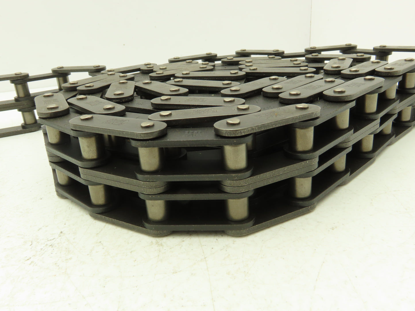 RF2060-2 Double Strand Roller Chain 1-1/2" Double Pitch 2" Wide 10' Length