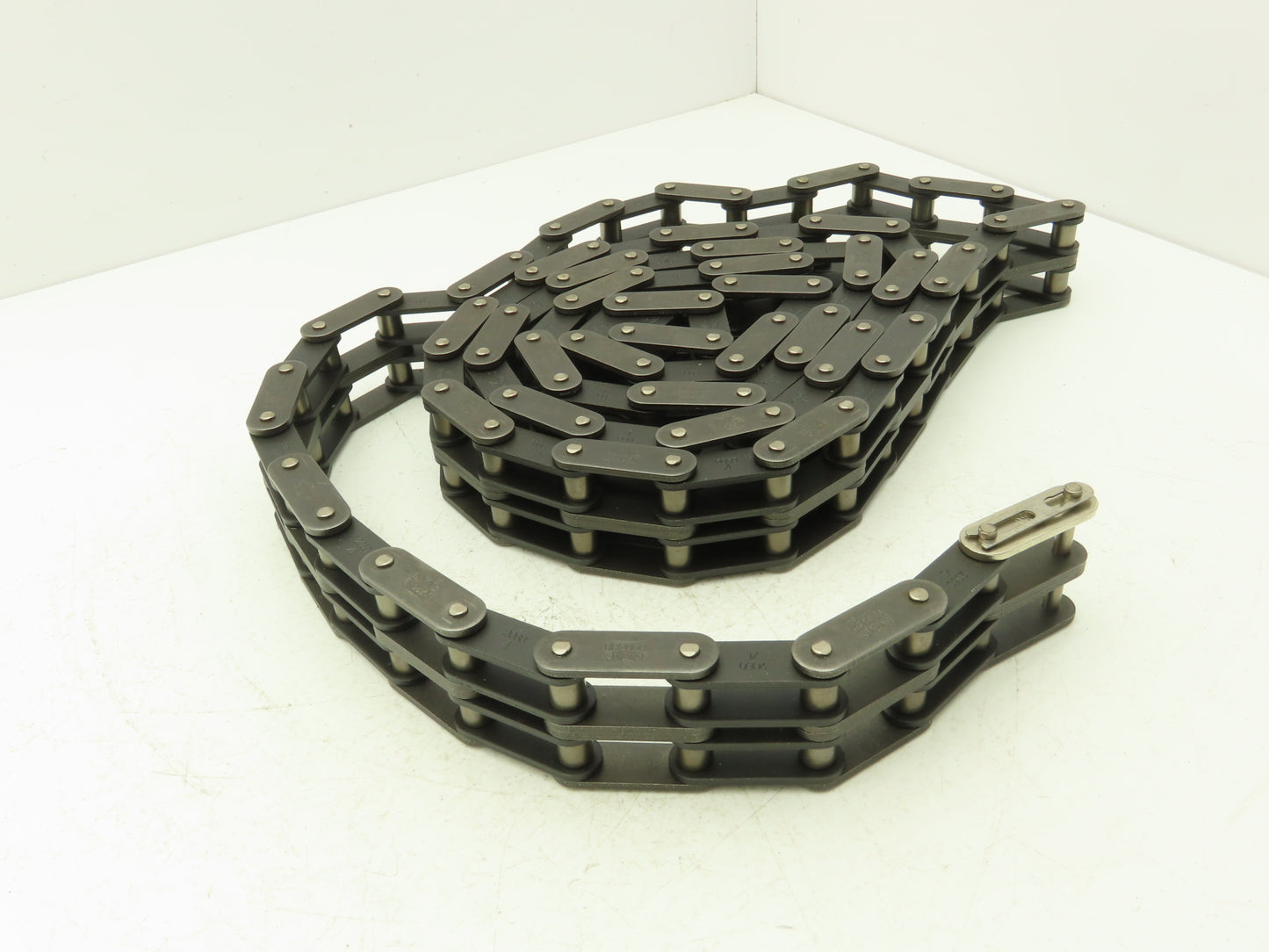 RF2060-2 Double Strand Roller Chain 1-1/2" Double Pitch 2" Wide 10' Length