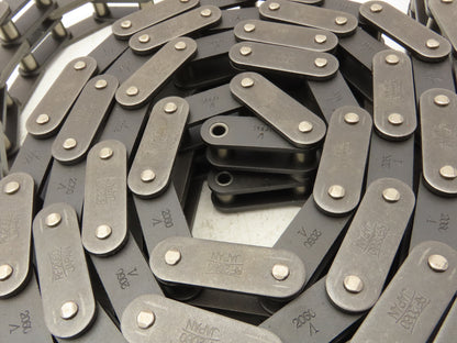 RF2060-2 Double Strand Roller Chain 1-1/2" Double Pitch 2" Wide 10' Length