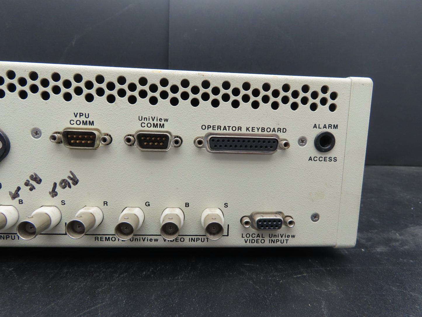 MeasureX 203940 Video Processing Unit Input Switch Inspection Module 110/220VAC