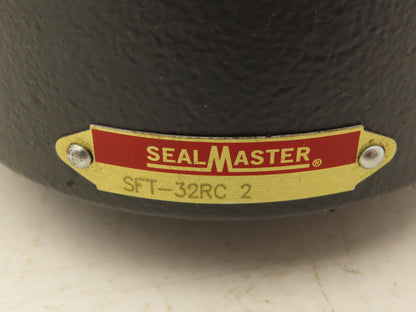 Seal Master SFT-32RC Flange Ball Bearing 2" Bore 2-Bolt Flange Set Screw Lock