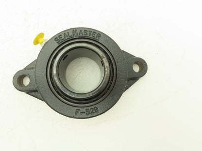 Seal Master SFT-32RC Flange Ball Bearing 2" Bore 2-Bolt Flange Set Screw Lock