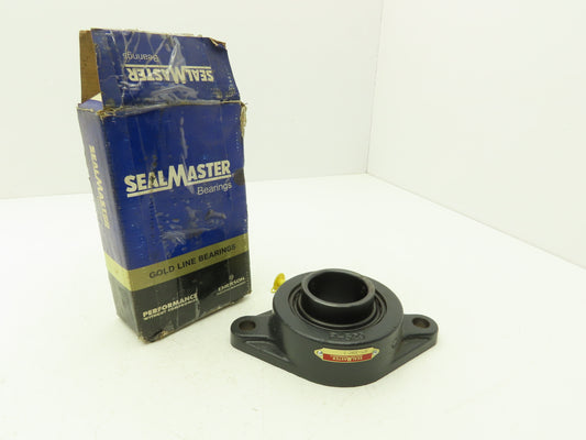 Seal Master SFT-32RC Flange Ball Bearing 2" Bore 2-Bolt Flange Set Screw Lock