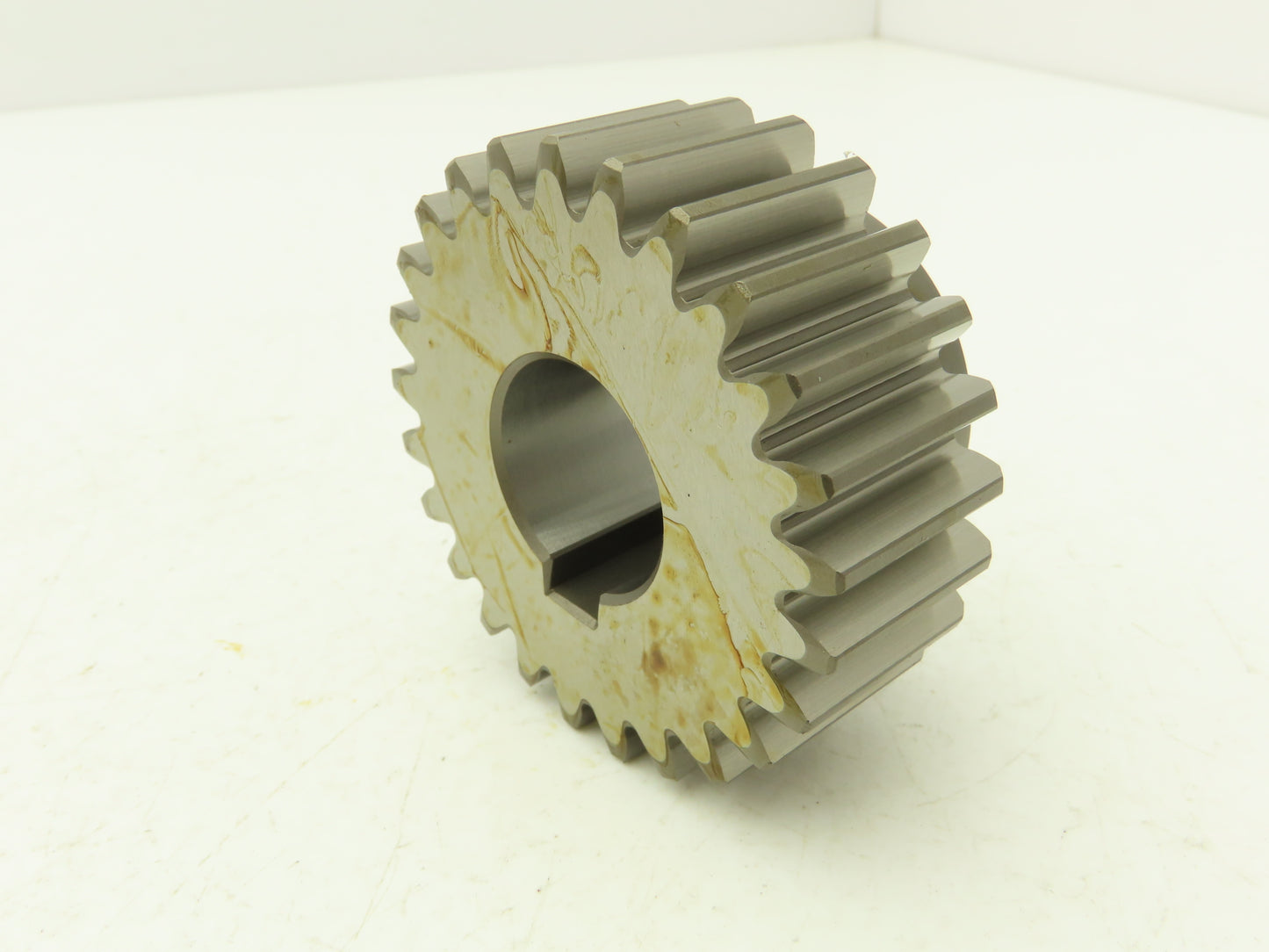 KHK MSGB2.5-25 Ground Spur Gear 25 Tooth 25mm Bore x 67mm OD Gear 25mm Width