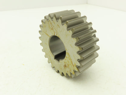 KHK MSGB2.5-25 Ground Spur Gear 25 Tooth 25mm Bore x 67mm OD Gear 25mm Width