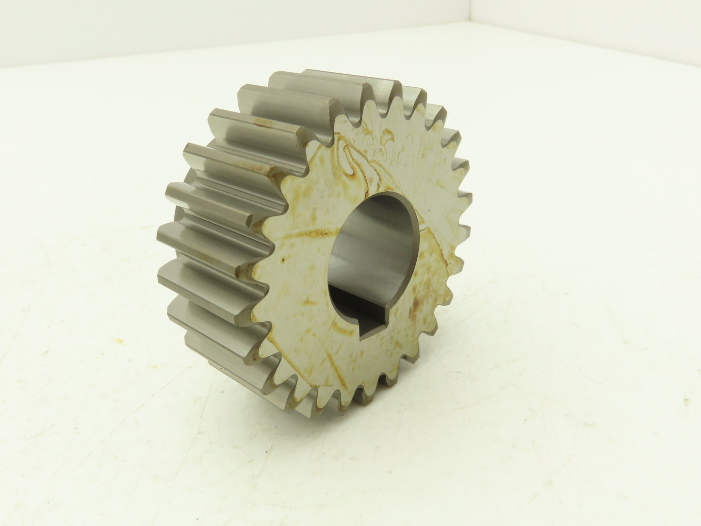 KHK MSGB2.5-25 Ground Spur Gear 25 Tooth 25mm Bore x 67mm OD Gear 25mm Width