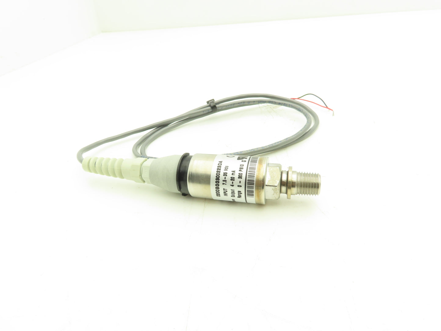 Gems 2200BGG300223DA Pressure Transducer Sensor 0-300psig 4-20mA 7-35VDC