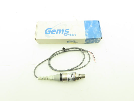 Gems 2200BGG300223DA Pressure Transducer Sensor 0-300psig 4-20mA 7-35VDC