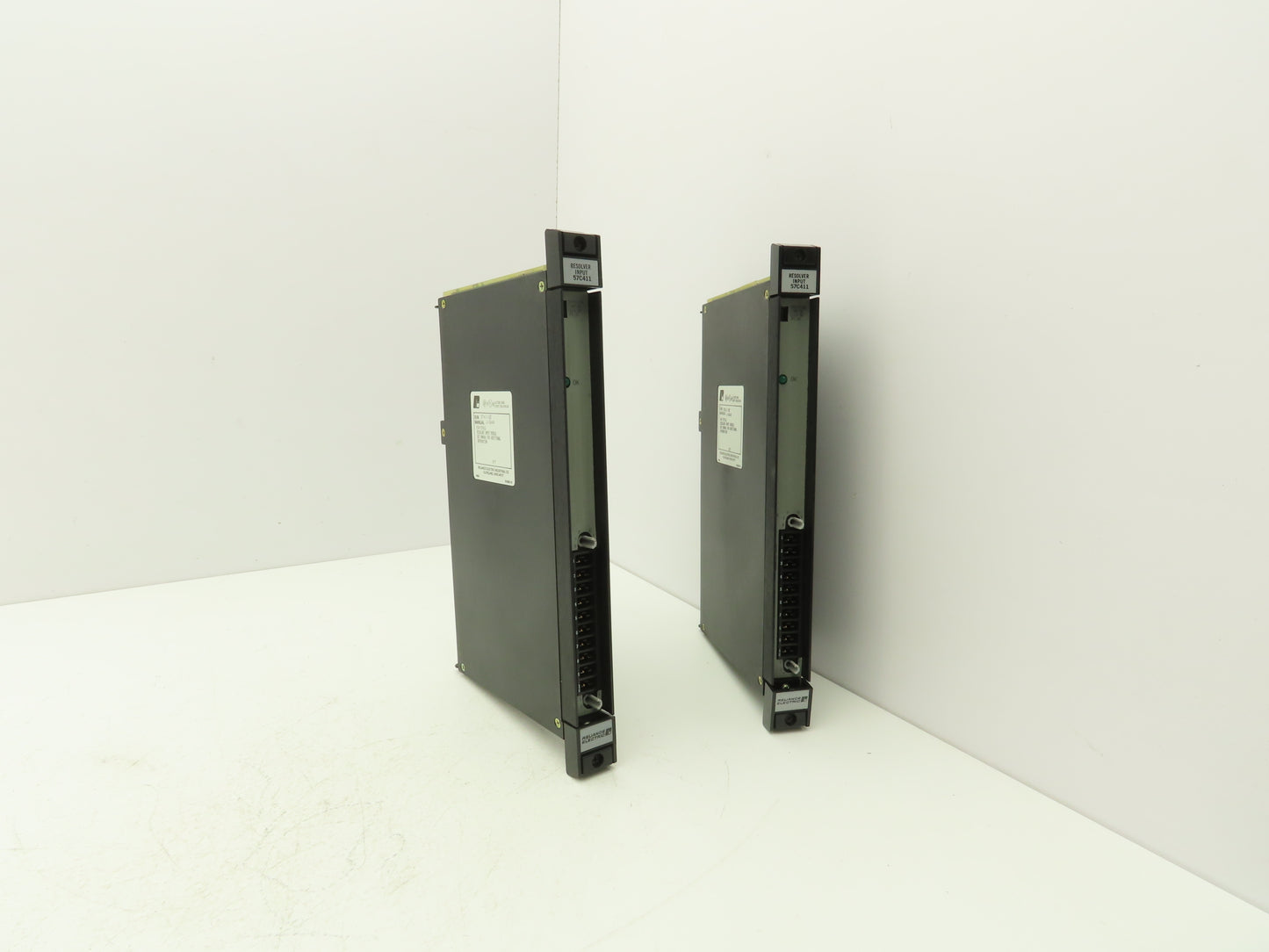 Reliance Electric 57411-2E PLC Resolver Input Processor Module Lot of 2