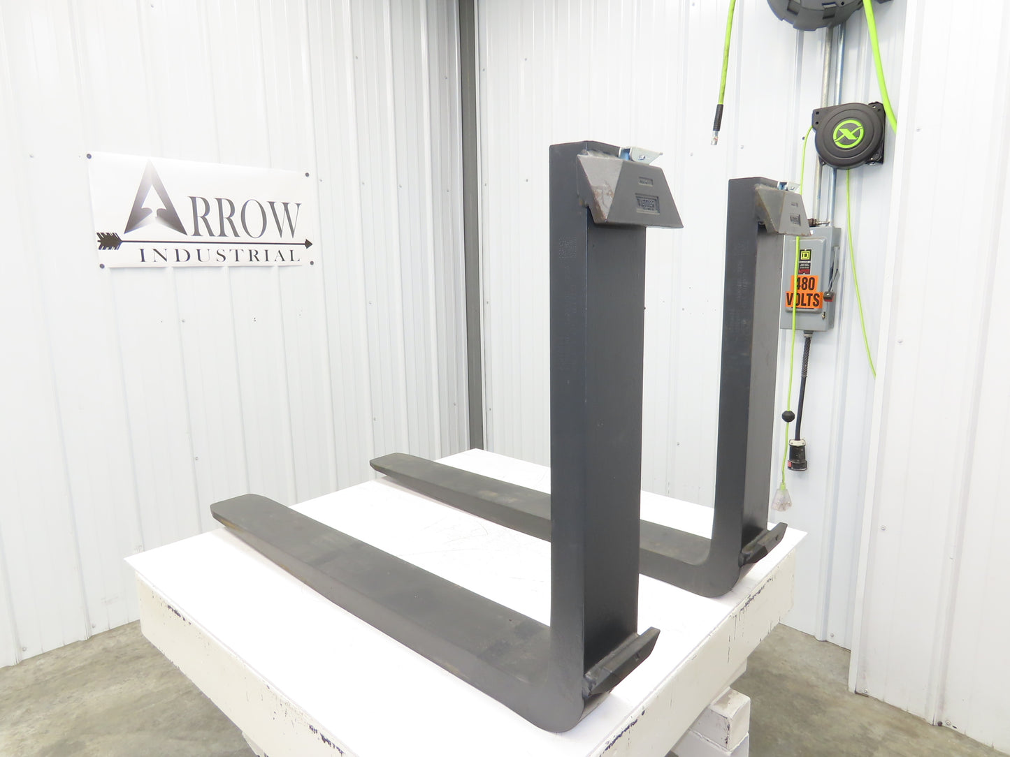 Vetter Lift Truck Forks 2.5" x 6" x 48" Class IV 4 Carriage 15432 lbs @ 24"