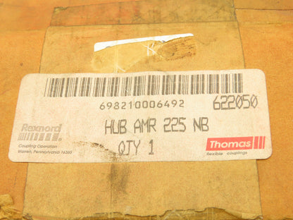 Rexnord AMR 225 Coupling 4 Pin Drive 2" Keyed Bore 6" Flange 2.5" Overall Width