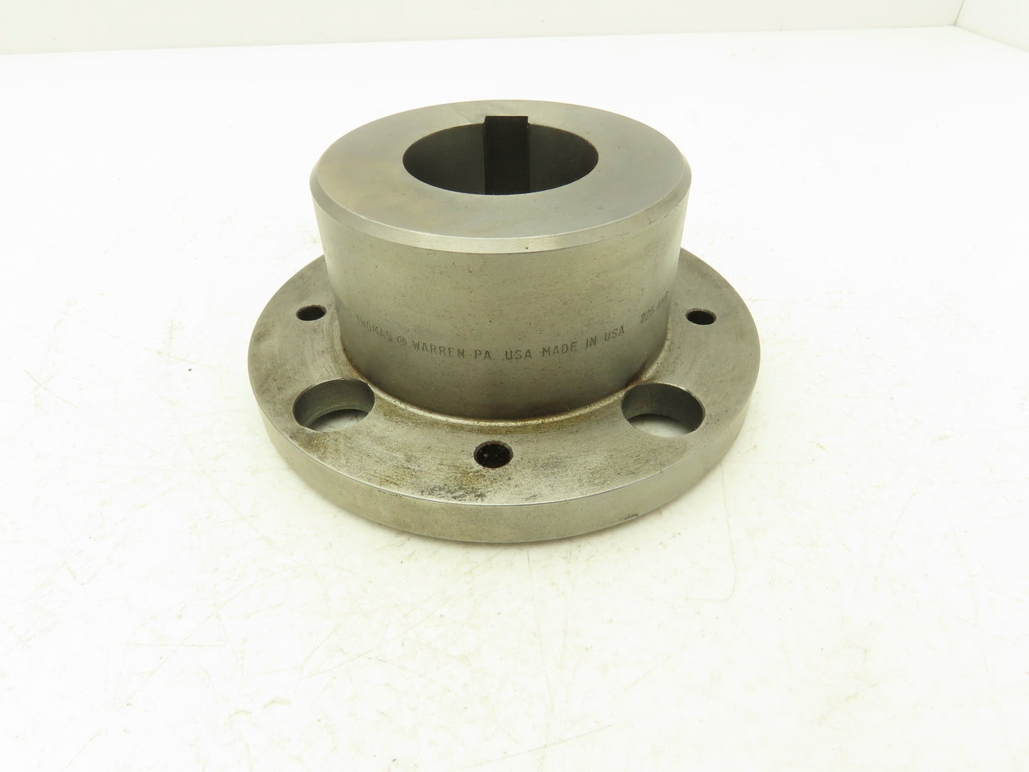 Rexnord AMR 225 Coupling 4 Pin Drive 2" Keyed Bore 6" Flange 2.5" Overall Width