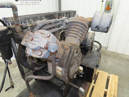 Ingersoll Rand Reciprocating Air Compressor 35 CFM 10 HP 230/460V 3 Ph 120 Gal