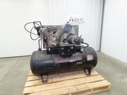 Ingersoll Rand Reciprocating Air Compressor 35 CFM 10 HP 230/460V 3 Ph 120 Gal
